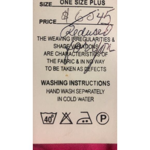 NWT Belma Vintage pink wrap long sleeved maxi dress one size plus - Picture 12 of 13